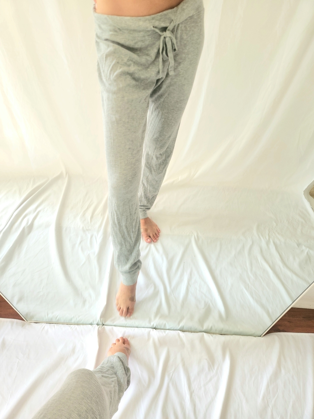 Eterne Light Gray Lounge Pajama Pants